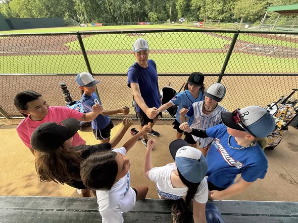 Staff and contractors at work